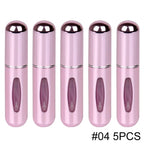 1/5/10PCS 5ml Portable Perfume Atomizer Mini Perfume Bottle Sample Spray Bottling Dispenser Cosmetics Travel Container