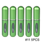 1/5/10PCS 5ml Portable Perfume Atomizer Mini Perfume Bottle Sample Spray Bottling Dispenser Cosmetics Travel Container